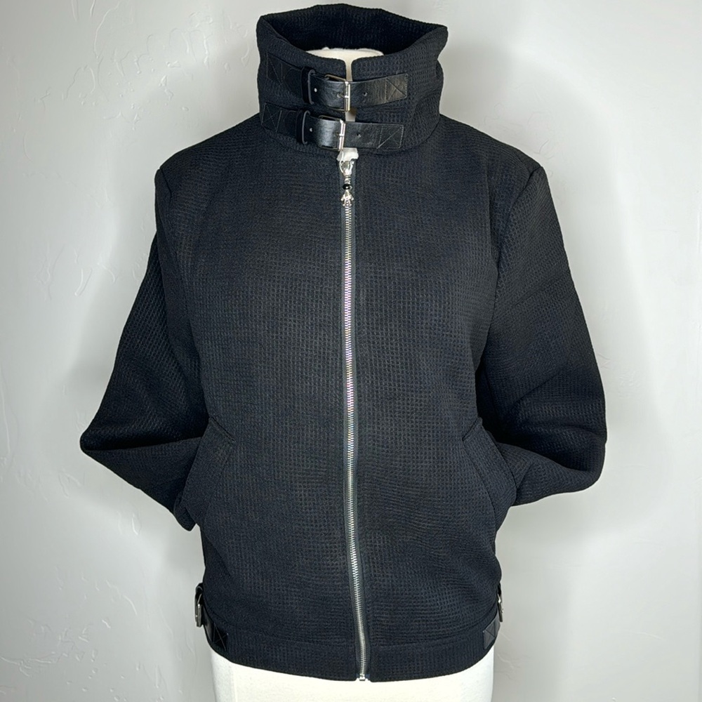 NWT D&Y New Idol Original Design jacket Buckles at neck & waist Unique